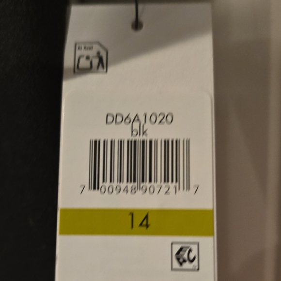 DKNY Asymmetrical Black Dress - Picture 9 of 10